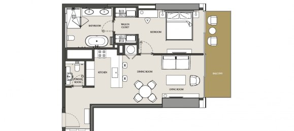 1 bedroom Apartment in Dubai Marina, UAE No. 3774 8