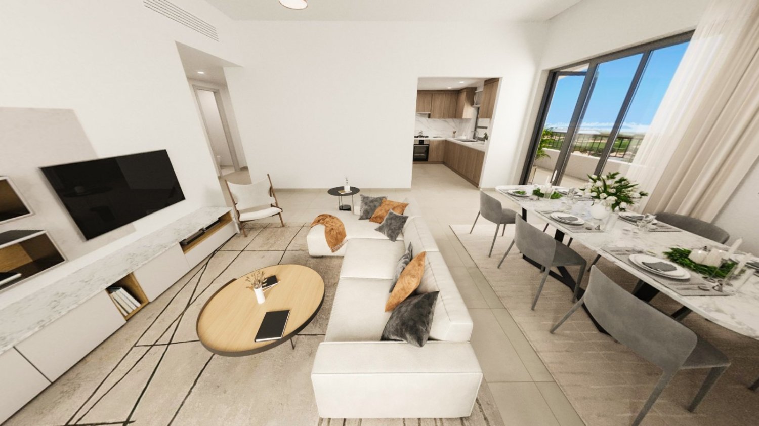 Квартира с 2 спальнями в YAS GOLF COLLECTION VIEWS, Остров Яс, ОАЭ № 59884