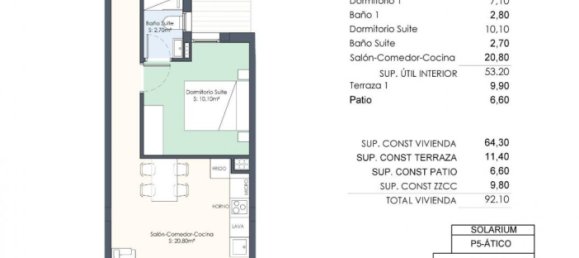 2 Schlafzimmer Wohnung in Torrevieja, Spain, Nr. 11598 13