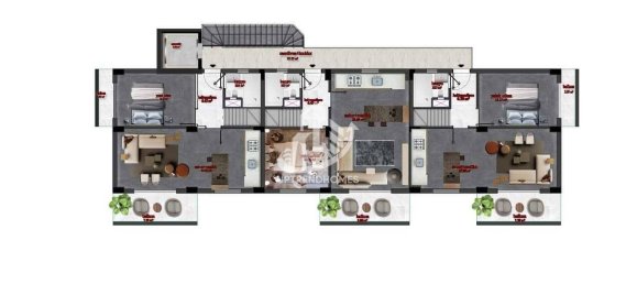 Apartamento de 3+1 en Alanya, Turkey No. 4560 13