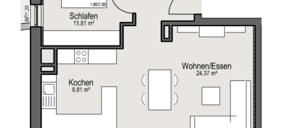 Дом с 2 спальнями в Heidenheim, Германия № 31902 3