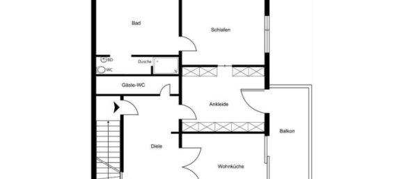 4-Zimmer Penthouse in Hamburg-Nord, Germany, Nr. 318838 13