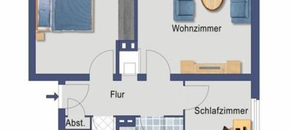 3-salle Appartement à Dusseldorf, Germany No. 7803 2