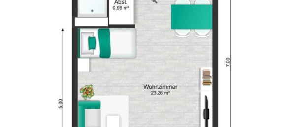 1 chambre Appartement à Cuxhaven, Germany No. 233279 8