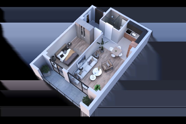 Studio in Tbilisi, Georgia No. 900