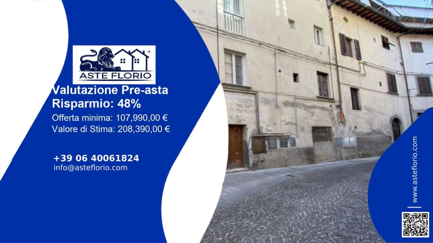 1 room Commercial property in Montevarchi, Italy No. 369751