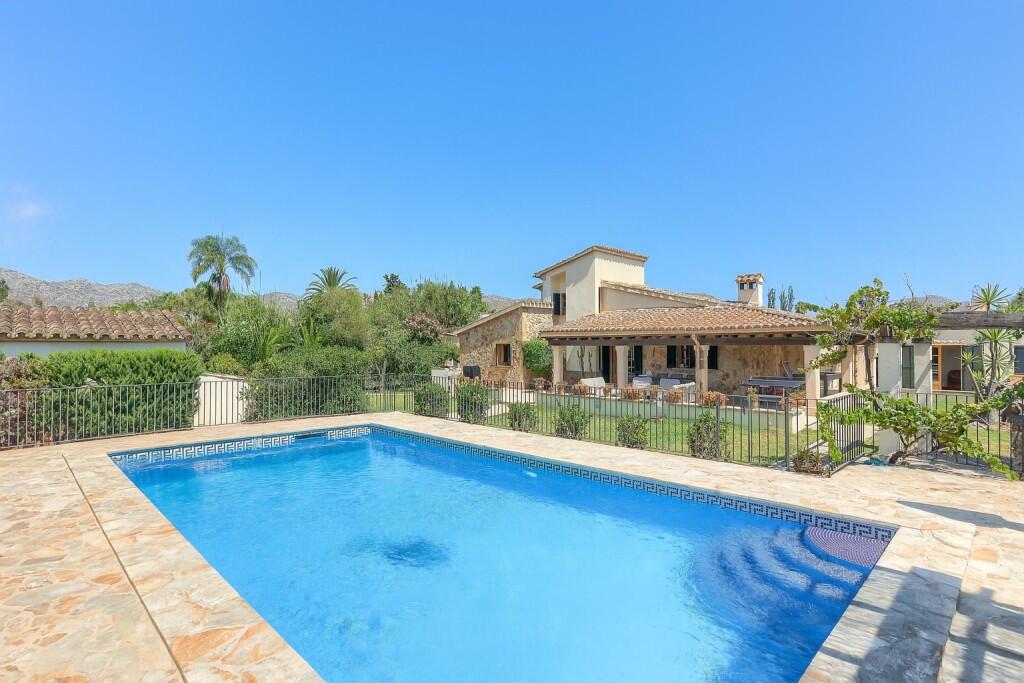 4 غرف نوم منزل في Pollenca, Spain رقم 177921