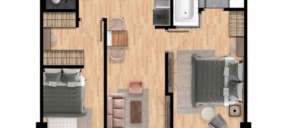 Apartamento de 2 dormitorios en Rawayana Beachfront Village, Rawai, Thailand No. 30436 10