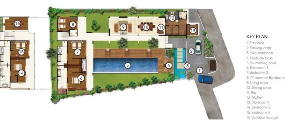 4 Schlafzimmer Villa in Seminyak, Indonesia, Nr. 2984 27