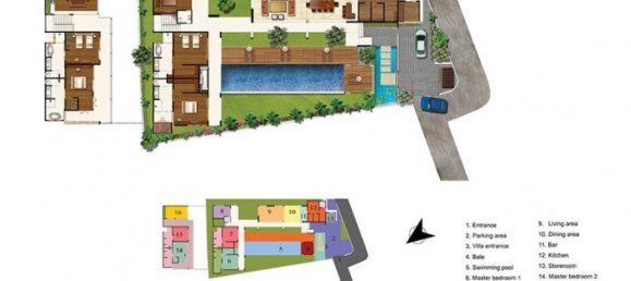 4 Schlafzimmer Villa in Seminyak, Indonesia, Nr. 2984 21
