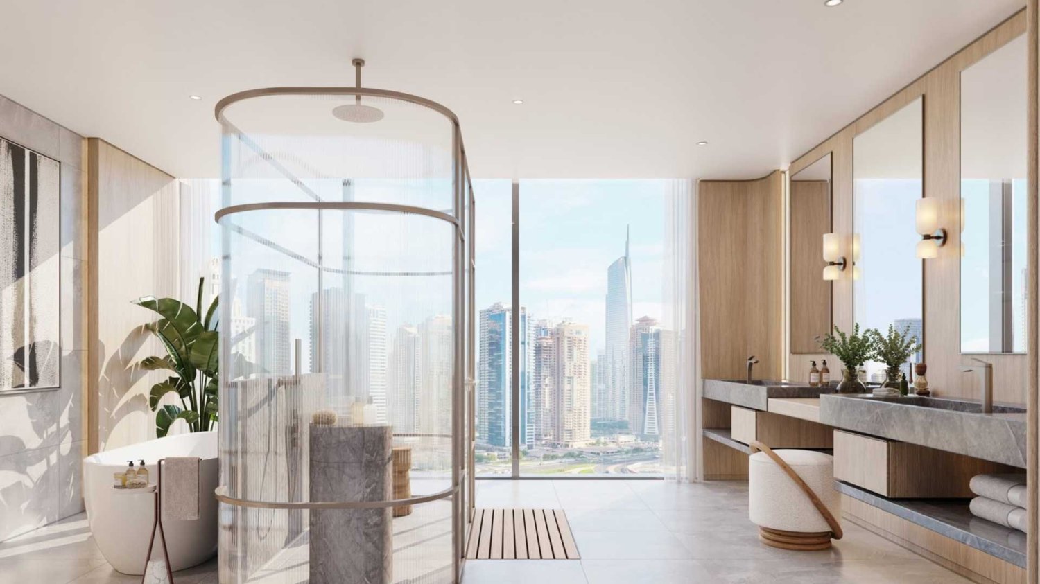 Квартира с 2 спальнями в MERCER HOUSE, Джумейра Лейк Тауэрс, ОАЭ № 62319