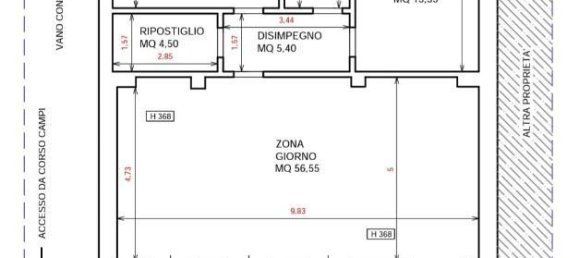 3-Zimmer Wohnung in Cremona, Italy, Nr. 162923 17