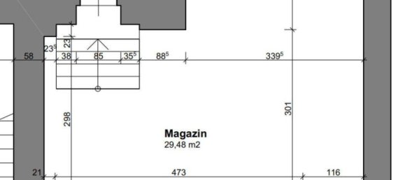 Lagerhaus in Ottakring, Austria 29m², Nr. 141279 4