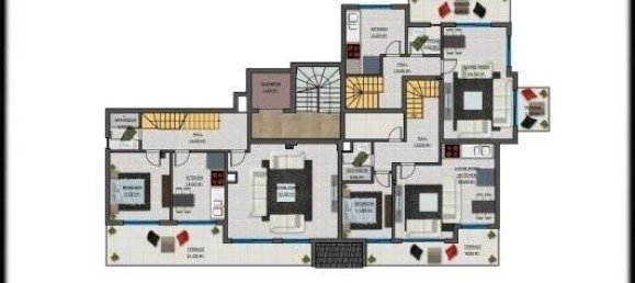Apartamento de 2 divisões em Alanya, Turkey N.º 30049 21