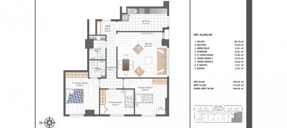 Studio in Bagcilar, Turkey, Nr. 16546 15