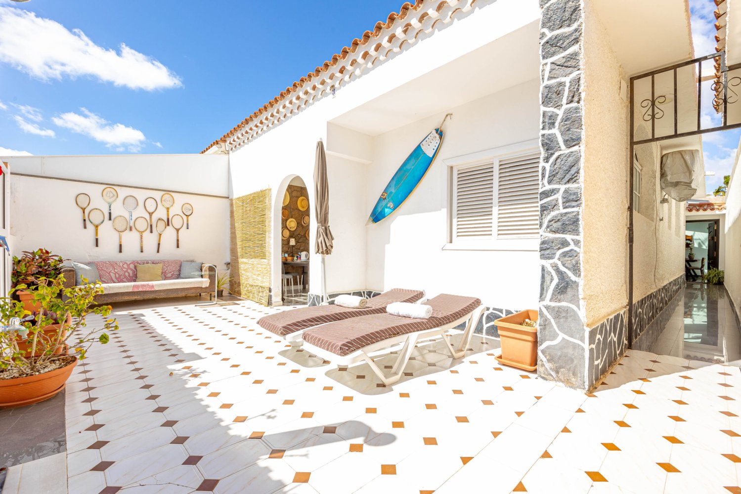 6 غرف نوم منزل في San Bartolome De Tirajana, Spain رقم 79447