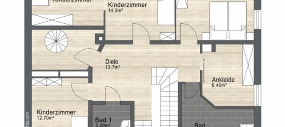 Вилла с 4 спальнями в Бергштрасе, Германия № 331357 21