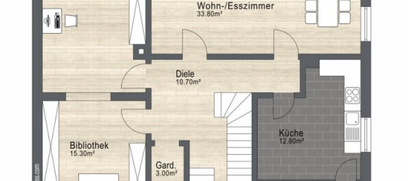 Вилла с 4 спальнями в Бергштрасе, Германия № 331357 20