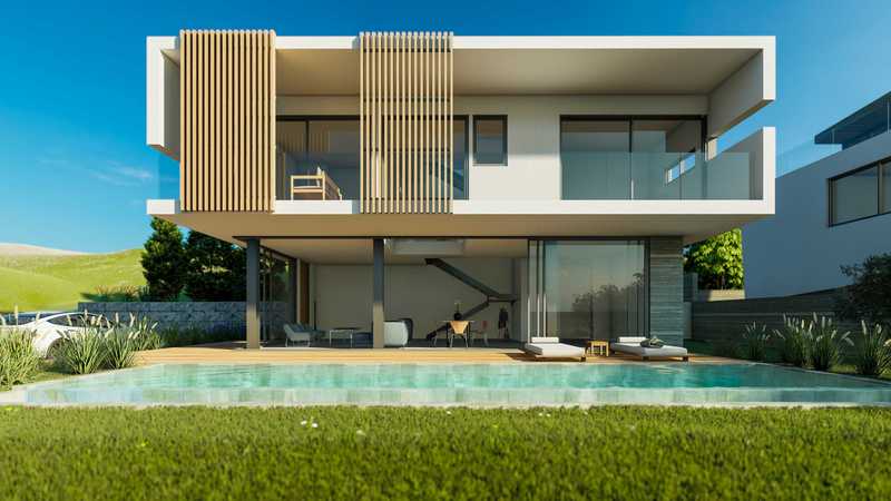 3 غرف نوم فيلا في Chloraka, Cyprus رقم 7547