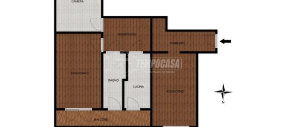 3-salle Appartement à Sesto San Giovanni, Italy No. 287646 48