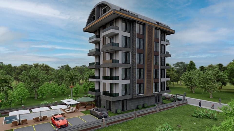 Ático de 2 habitaciónes en Avsallar, Turkey No. 29956