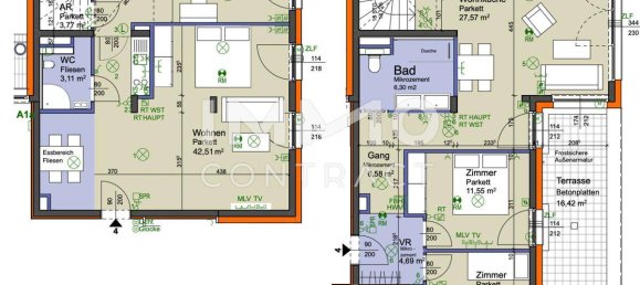 Duplex T3 em Vienna, Austria N.º 206975 6