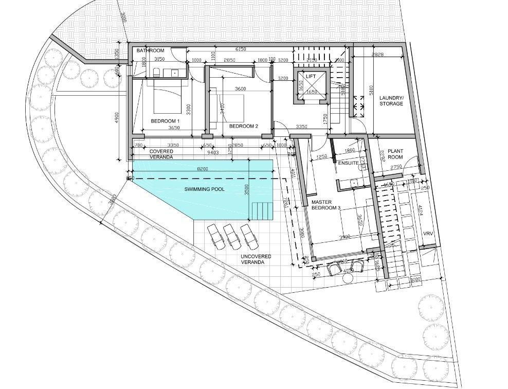 3 Schlafzimmer Haus in Geroskípou, Cyprus, Nr. 9829