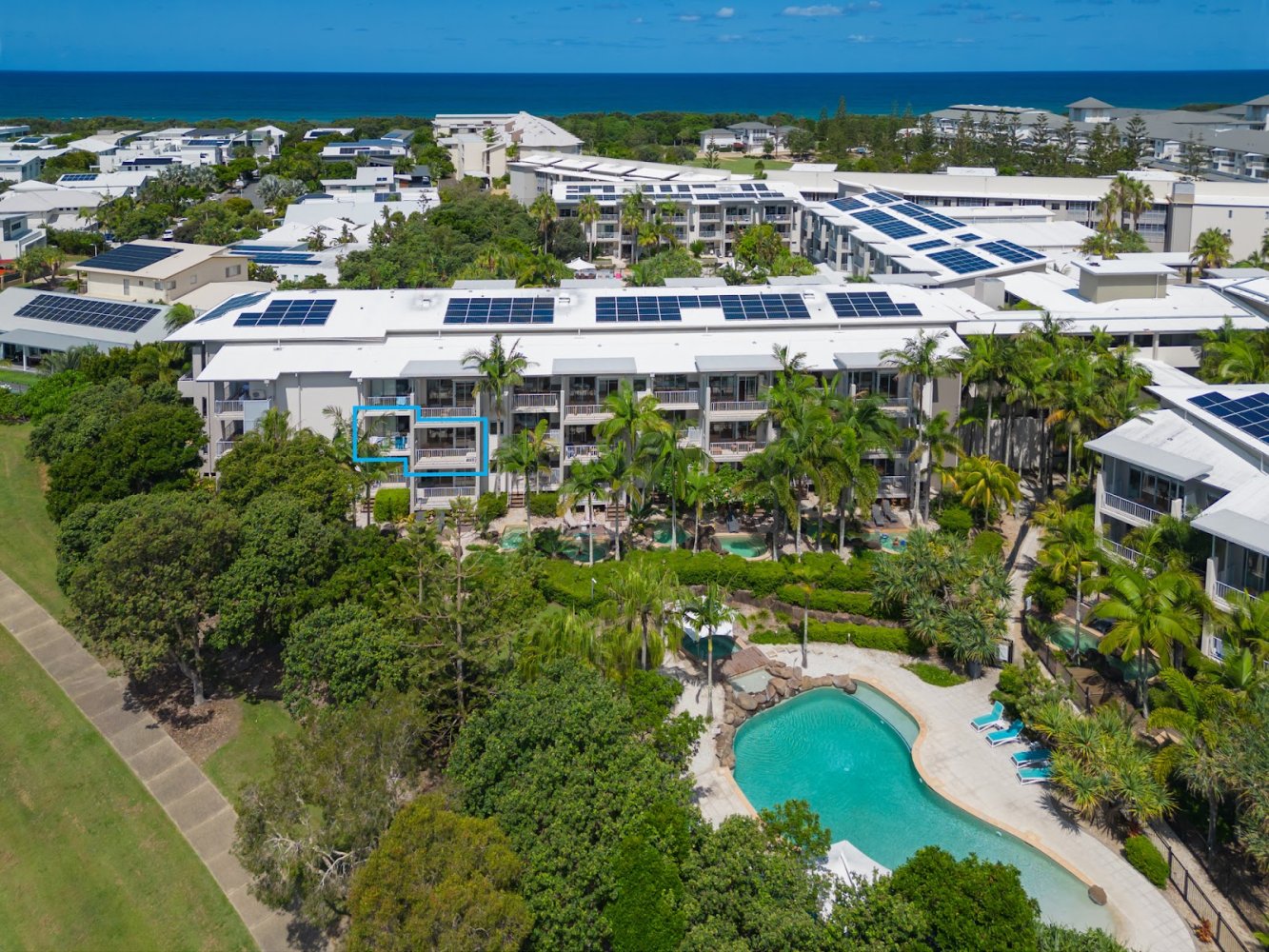 2 غرف نوم شقة في Kingscliff, Australia رقم 469