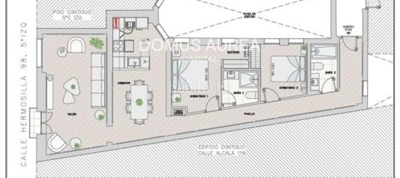 2 Schlafzimmer Wohnung in Madrid, Spain, Nr. 102278 16