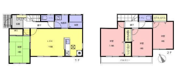 Casa de 4 dormitorios en Chiba, Japan No. 6030 2
