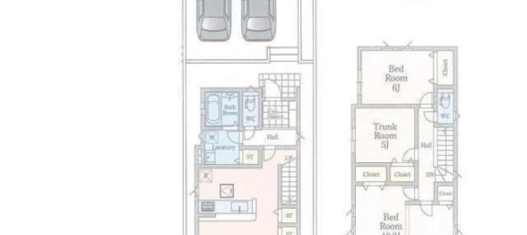 Casa de 2 dormitorios en Saitama, Japan No. 4532 2