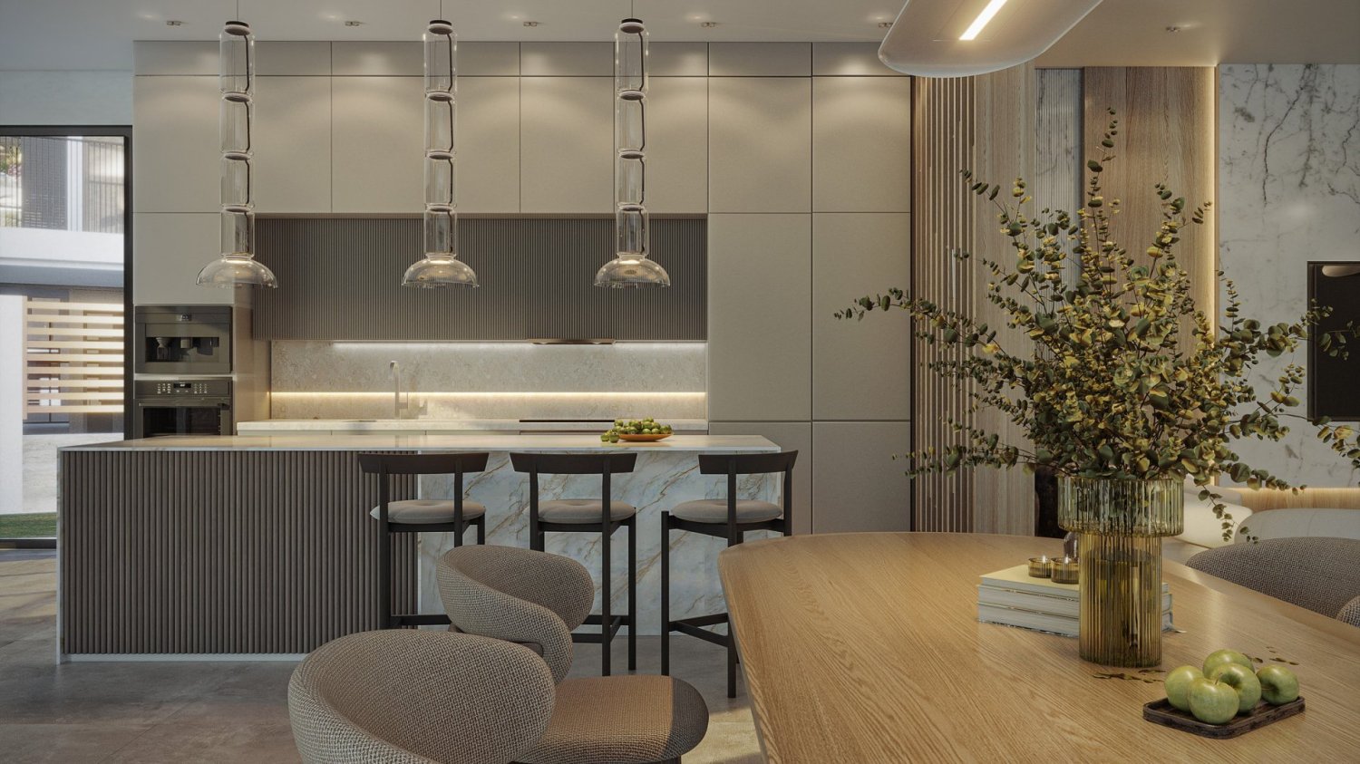 Таунхаус с 5 спальнями в KETURAH RESERVE, Meydan Gated Community, ОАЭ № 61808