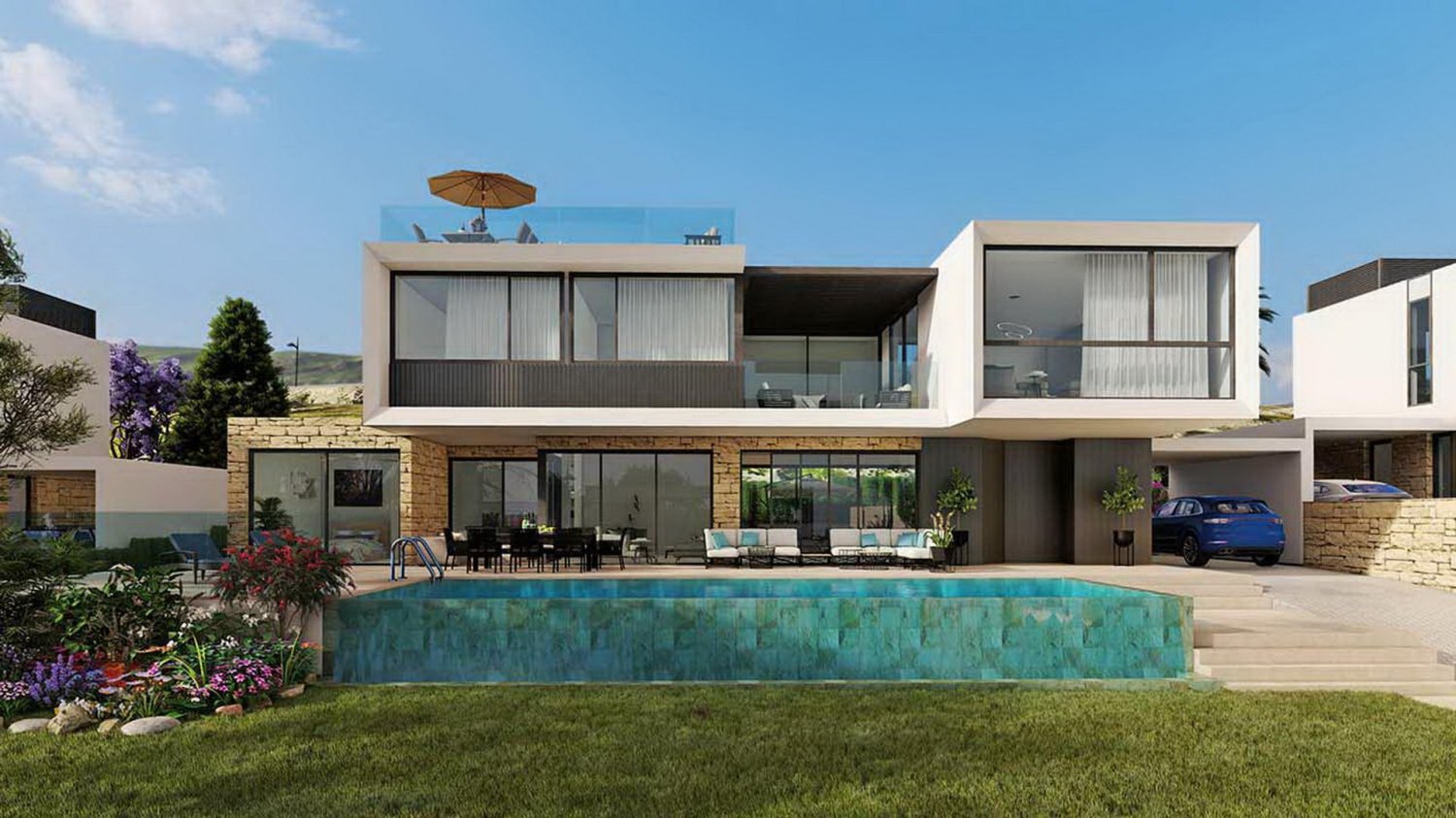 4 chambres Villa à Viewpoint Hills, Pegeia, Cyprus No. 17489