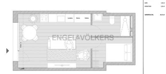 1 Schlafzimmer Wohnung in Gracia, Spain, Nr. 134980 14