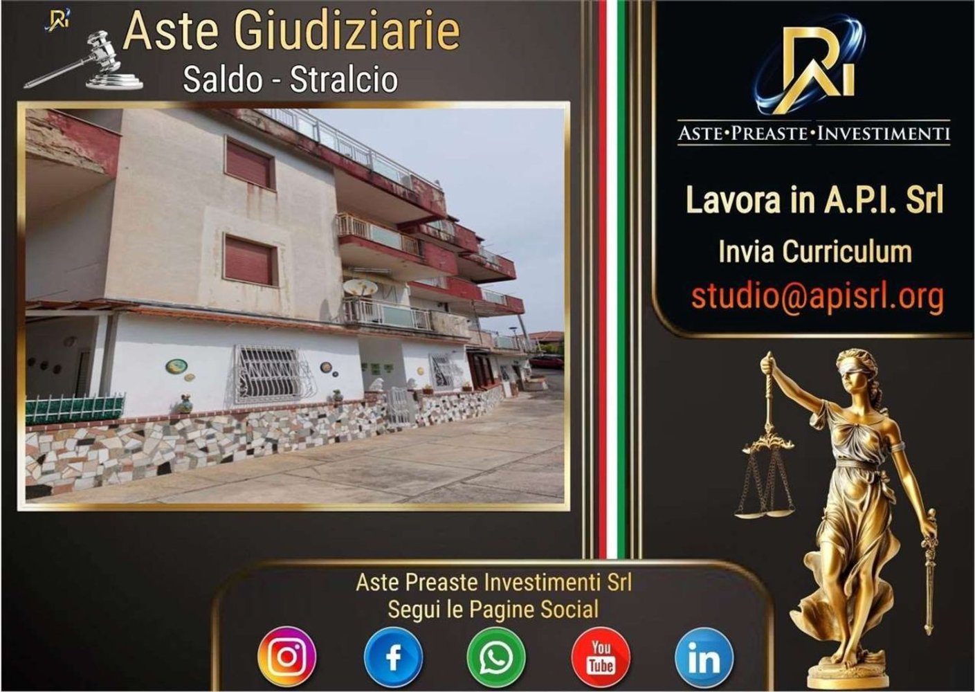 5 rooms Apartment in Castrolibero, Italy No. 184065