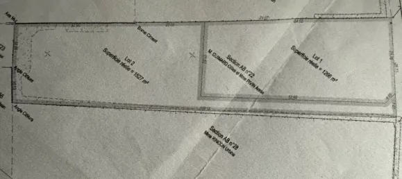 قطعة أرض في Bondaroy, France 1527متر مربع رقم 58593 5