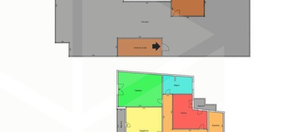 2 rooms Apartment in Bari, Italy No. 33850 4