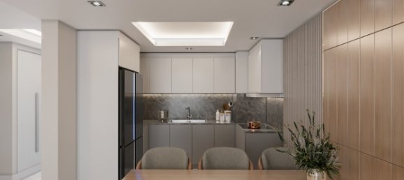 Квартира с 2 комнатами в Эсеньюрт, Турция № 30056 12