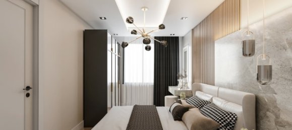 Квартира с 2 комнатами в Эсеньюрт, Турция № 30056 15