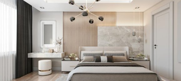 Квартира с 2 комнатами в Эсеньюрт, Турция № 30056 14