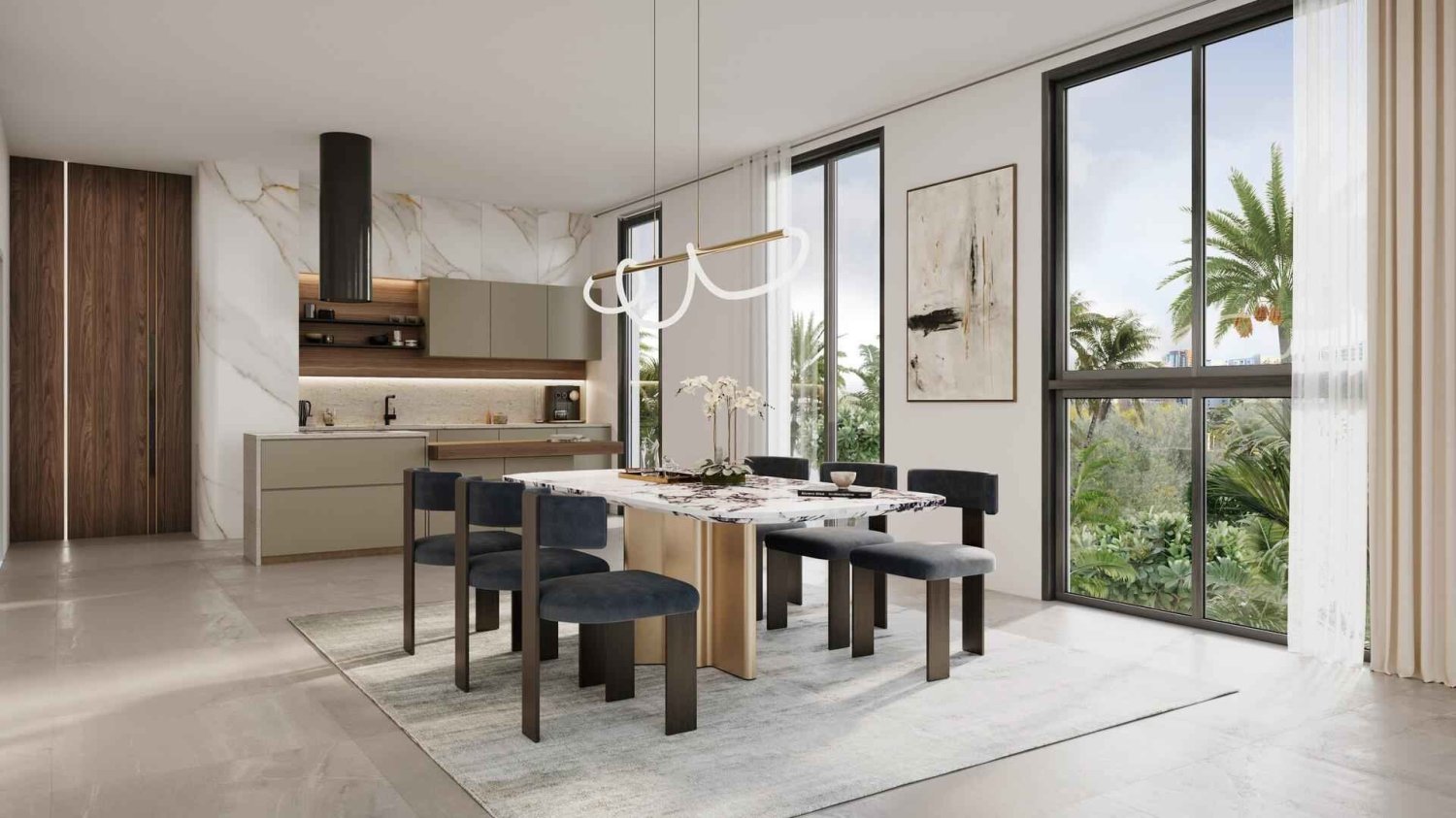 3 Schlafzimmer Wohnung in TERRAZZO, Jumeirah Village Circle, UAE, Nr. 63028