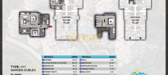 Apartment 1+1 in Alanya, Turkey No. 5400 2