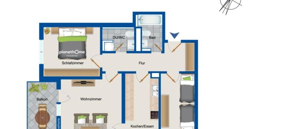 3-Zimmer Wohnung in Friedrichsfelde, Germany, Nr. 20557 19
