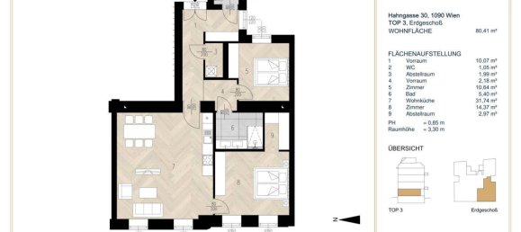 3-Zimmer Penthouse in Alsergrund, Austria, Nr. 112409 7