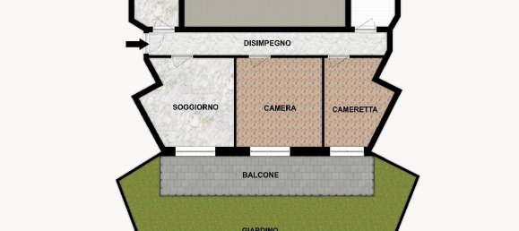 2 bedrooms Apartment in Castronno, Italy No. 71053 15