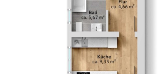 2 غرف نوم تاون هاوس في Duisburg, Germany رقم 268597 13