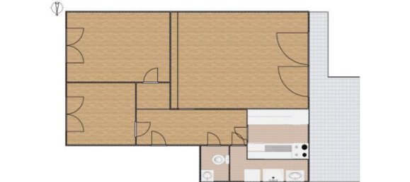 Apartamento de 3 habitaciónes en Vienna, Austria No. 192510 17