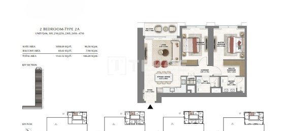 2 chambres appartement à vendre à Dubai, UAE № 111807 22