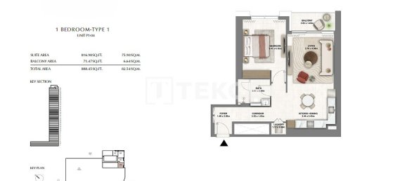 2 chambres appartement à vendre à Dubai, UAE № 111807 10