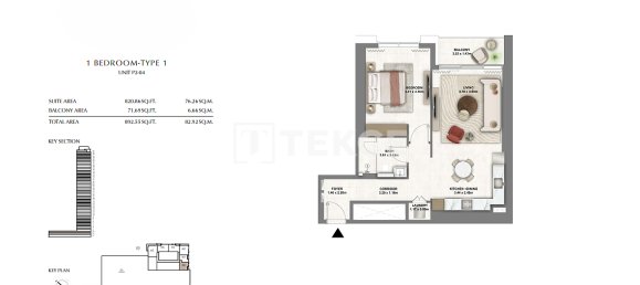 2 chambres appartement à vendre à Dubai, UAE № 111807 11